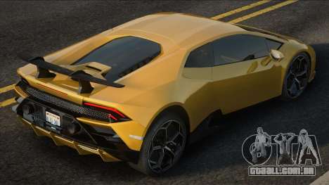 Lamborghini Huracan [Yel] para GTA San Andreas