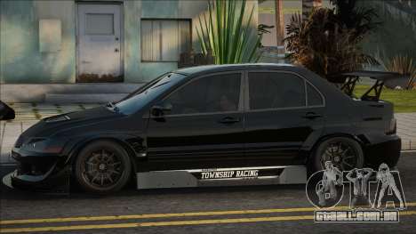 Mitsubishi Lancer Evo IX Blek para GTA San Andreas