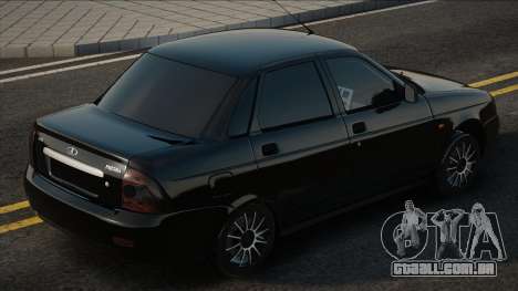 Preto Lada Priora para GTA San Andreas