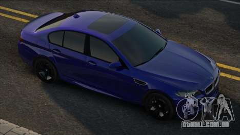 BMW M5 F10 Ble para GTA San Andreas