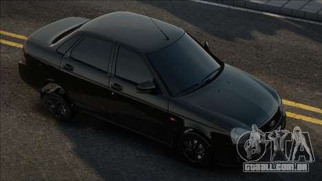 Lada Priora Black Edit para GTA San Andreas