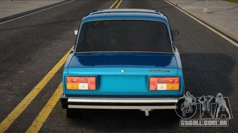 VAZ 2107 Turquesa para GTA San Andreas