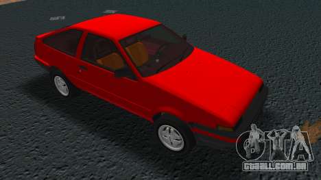 Toyota Sprinter Trueno AE86 85 para GTA Vice City