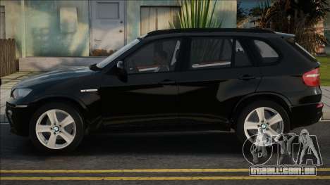 BMW X5 M [Preto] para GTA San Andreas