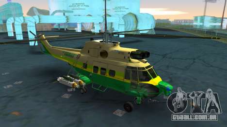 Los Angeles Sheriff Dept Super Puma para GTA Vice City