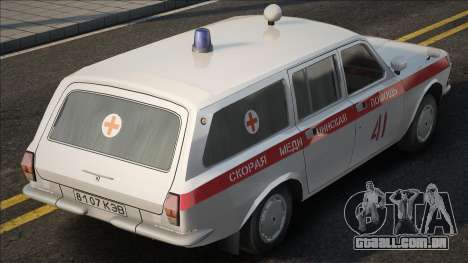 Ambulância GAZ 24-13 para GTA San Andreas