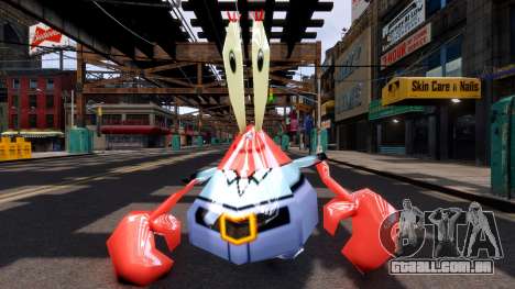 Mr Krabs para GTA 4