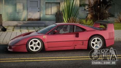 Ferrari F40 Redik para GTA San Andreas