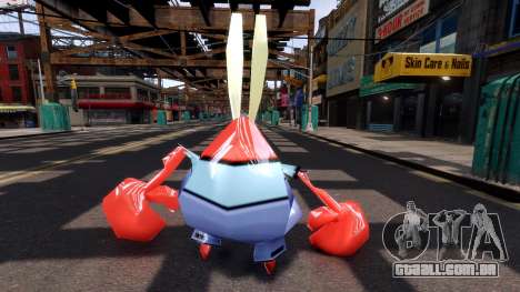 Mr Krabs para GTA 4