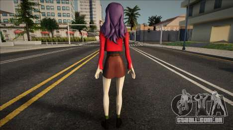 Misato Katsuragi Evangelion para GTA San Andreas