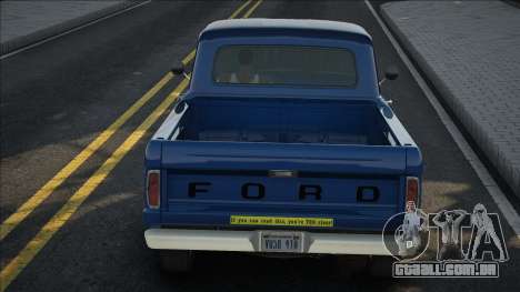 Ford F-100 1965 para GTA San Andreas