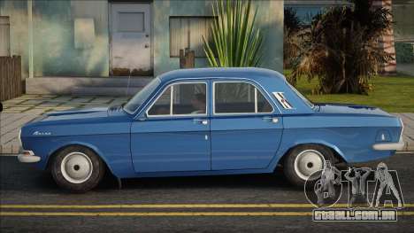 GAZ-24 Volga Versão Azul para GTA San Andreas