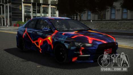 Mitsubishi Lancer Evo X YHG S7 para GTA 4