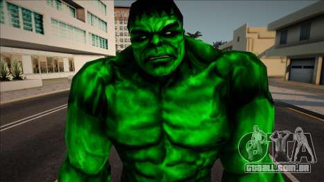 Hulk Skin v4 para GTA San Andreas