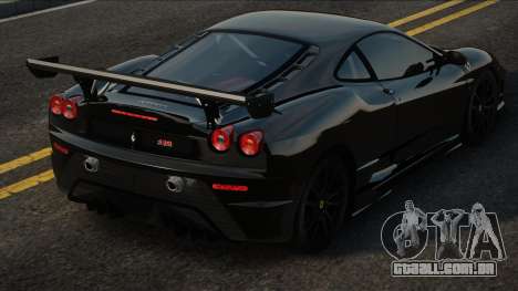 Ferrari F430 Scuderia Blek para GTA San Andreas