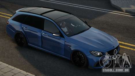 Mercedes-Benz E63s Blue para GTA San Andreas