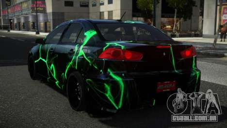 Mitsubishi Lancer Evo X YHG S8 para GTA 4