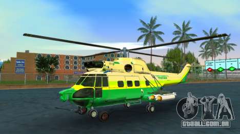 Los Angeles Sheriff Dept Super Puma para GTA Vice City