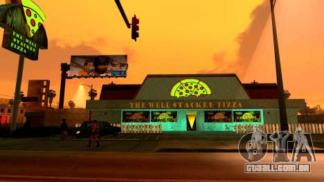 Nova Pizzaria LS IdelWood para GTA San Andreas