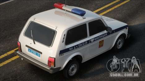 VAZ-21214 Polícia de Niva para GTA San Andreas