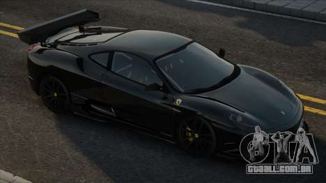 Ferrari F430 Scuderia Blek para GTA San Andreas