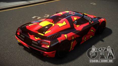 Koenigsegg Agera Exils S14 para GTA 4