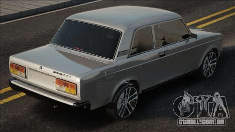 VAZ 2107 Coupé Prata para GTA San Andreas