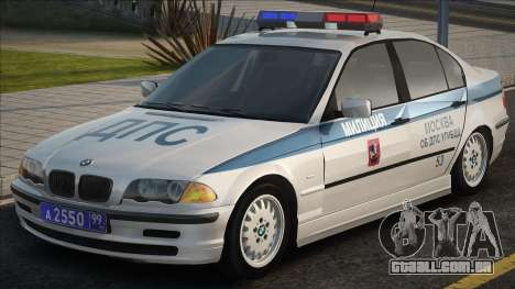 BMW 325I (E46) - Polícia sobre a polícia de trân para GTA San Andreas