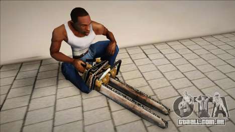 Chainsaw from Resident Evil 4 (Biohazard 4) para GTA San Andreas