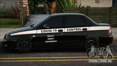 Lada Priora Covid-19 Control para GTA San Andreas