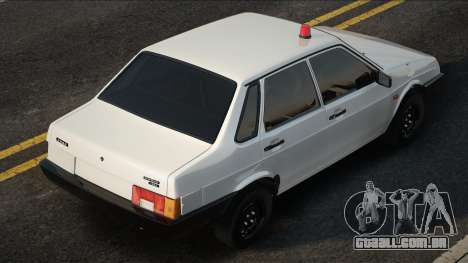 VAZ 21099 Branco com luz intermitente para GTA San Andreas