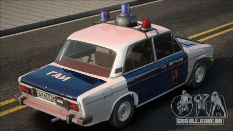 VAZ 2106 Polícia de Trânsito para GTA San Andreas