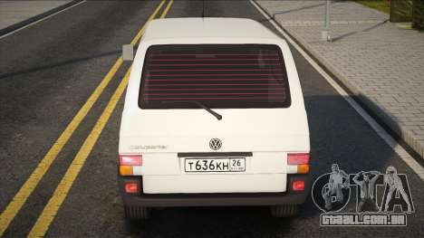 1999 Volkswagen Transporter 4 Stock para GTA San Andreas