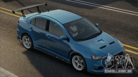 Mitsubishi Lancer Evolution X Bl para GTA San Andreas