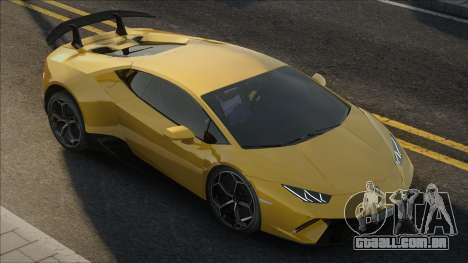 Lamborghini Huracan [Yel] para GTA San Andreas