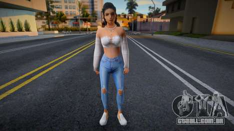 New skin Girl 11 para GTA San Andreas