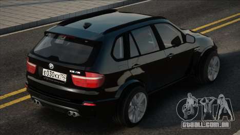 BMW X5 M [Preto] para GTA San Andreas