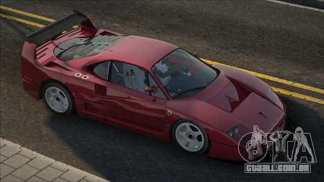 Ferrari F40 Redik para GTA San Andreas