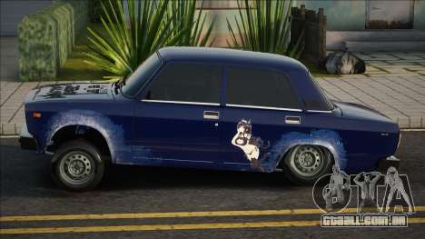 VAZ 2105 Azul Clássico para GTA San Andreas