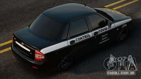 Lada Priora Covid-19 Control para GTA San Andreas