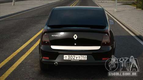 Renault Logan Blek para GTA San Andreas