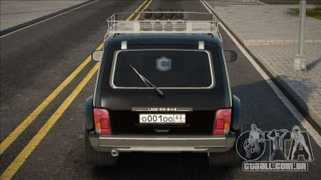 VAZ 2121 Versão Preta para GTA San Andreas