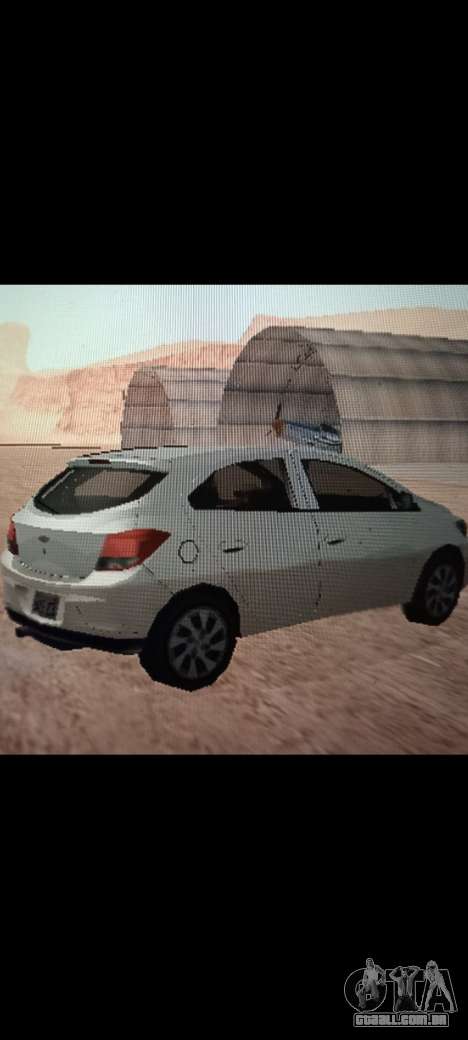 Chevrolet Onix HB lowpoly para GTA San Andreas