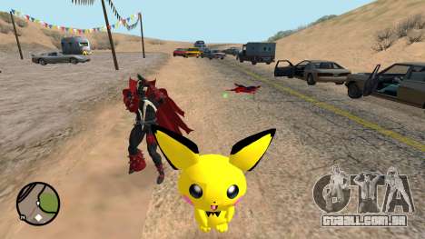 Pichu de Super Smash Bros Melee para GTA San Andreas