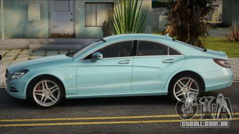 Mercedes-Benz CLS63 AMG Blue para GTA San Andreas