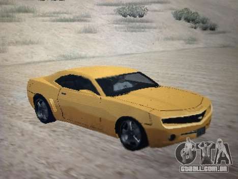 Chevrolet Camaro SS 2006 lowpoly estilo sa para GTA San Andreas