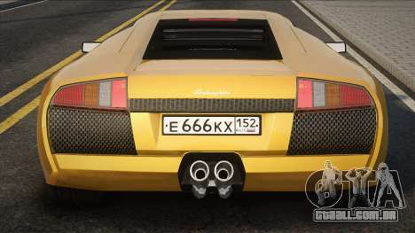 Lamborghini Murcielago [Yellow Version] para GTA San Andreas