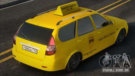 Táxi Lada Priora para GTA San Andreas