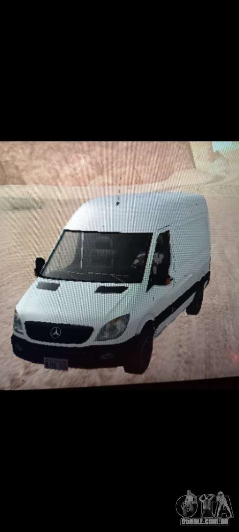 Mercedes Benz Sprinter lowpoly para GTA San Andreas