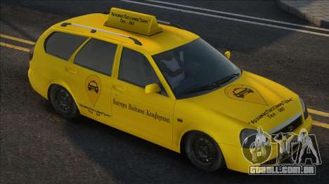 Táxi Lada Priora para GTA San Andreas